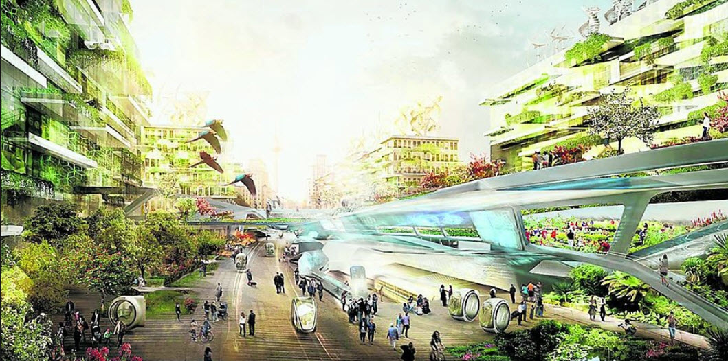 Ville-futur-projet-innovation logiciel innovation transformation numérique